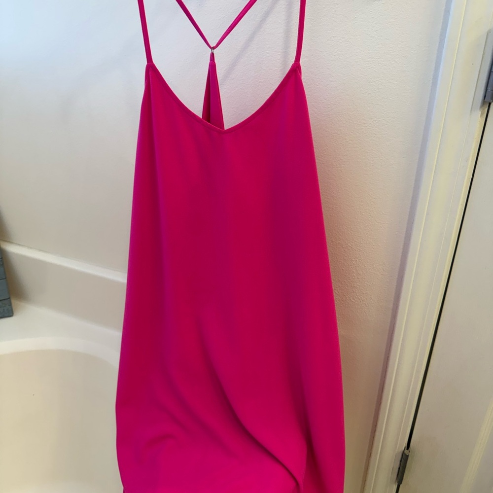 Very J Hot Pink Mini Dress